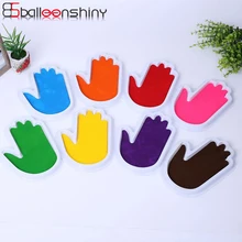 BalleenShiny Подушечка для чернил DIY игрушки для рисования пальцами детские забавные граффити цветные граффити штемпельная подушка штампы живопись подарок для детей