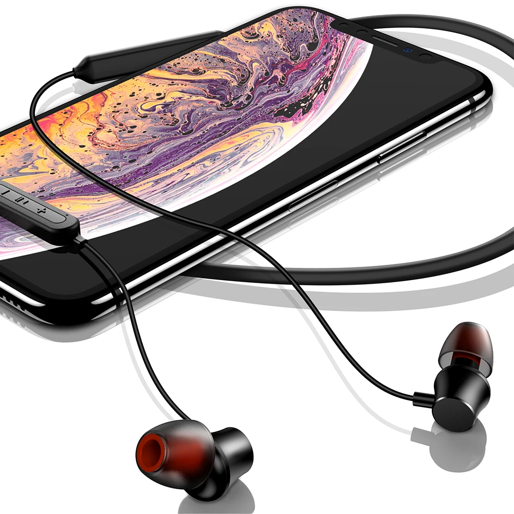 KISSCASE Bluetooth наушники беспроводные для Xiaomi iPhone с стерео auriculares fone de ouvido|Наушники и