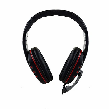 

High Quality 3.5mm Jack Game Wired Stereo Headband Headphones Hand Free Games Earphones with Micr Headset For PS4 PC Mac