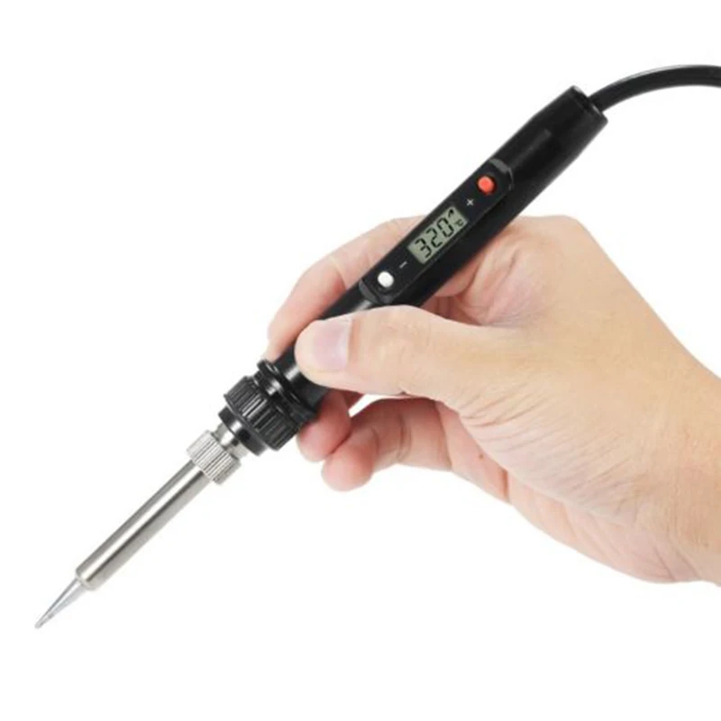 

BT 80W 220V Electric Soldering Iron Welding Tool Hand Solder Wire Tweezers EU Plug YM