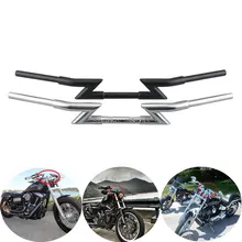 Мотоцикл " Z балки руля подходит для Harley кастом Чоппер Softail Dyna XL Sportster Street Bob 25 мм толще и длиннее дизайн