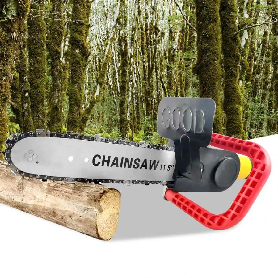 

Angle Grinder To Electric Chain Saw Converter Adapter Chain Saw Bracket Set Knife Sharpener Woodworking Tool Diy Sewing Tool