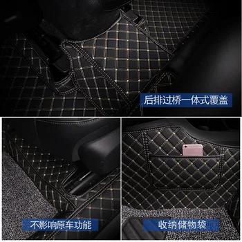 

Myfmat custom foot leather rugs mat for HONDA XR-V UR-V Spirior CIIMO ELYSION JADE City GIENIA Stream Avancier Greiz flexible