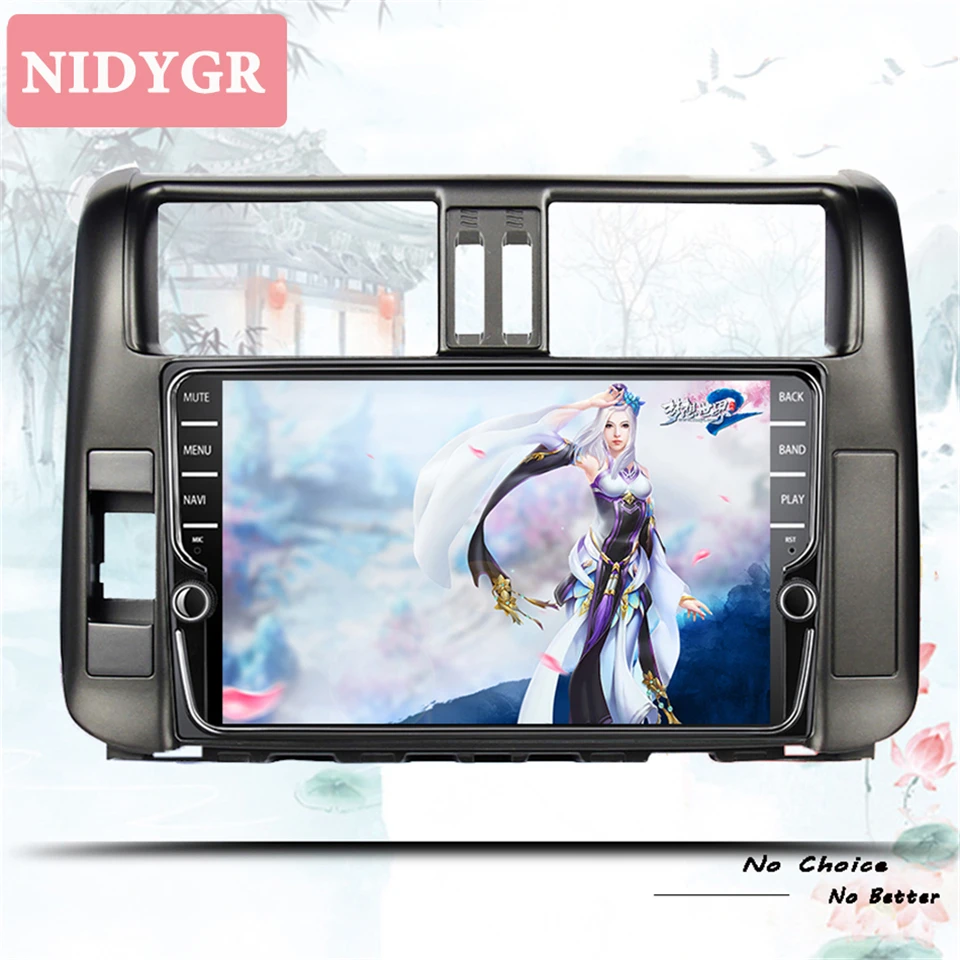 8 &quotАвтомобильный Android 9 0 радио для Toyota Prado 150 120 11 2010 2012 2013 1024*600 Восьмиядерный