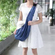 Собака Pet Carrier мешок одного плеча Pet рюкзак сумка дышащий Открытый Путешествие Портативный Pet Carrier