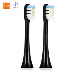 Xiaomi SOOCAS/SOOCARE X3 Замена Зубная щётка головы 2 шт для SOOCAS/Xiaomi Mijia SOOCARE X3 электрические насадка для зубной щетки