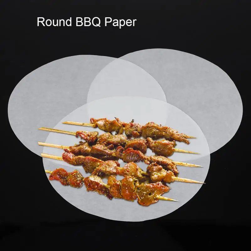 100/200/500 Pcs Non-Stick Round Oven Baking Papers Oil-absorption Roasted BBQ Barbecue Mat Pastry Baking Tools For Cakes 100/200/500 Pcs Non-Stick Round Oven Baking Papers Oil-absorption Roasted BBQ Barbecue Mat Pastry Baking Tools For Cakes