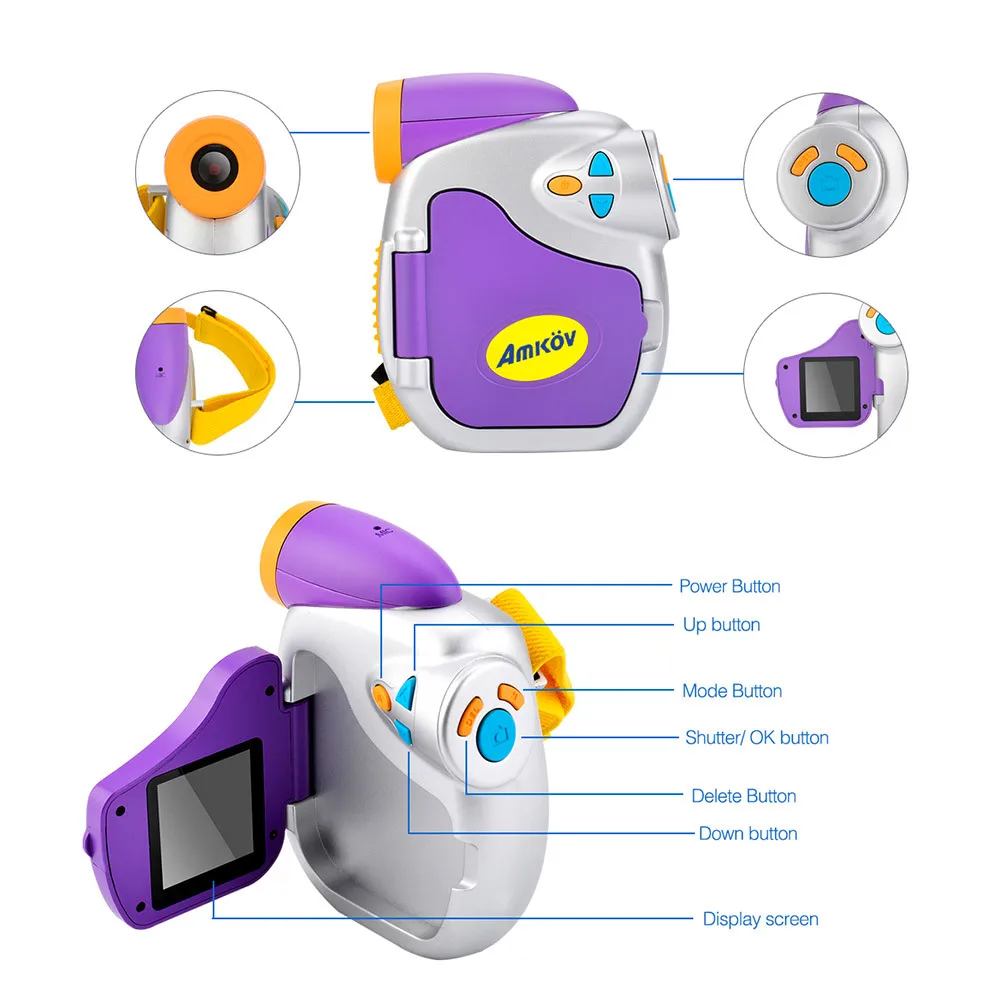 1080P Mini Kids Cameras Children Kid Fotografica Digital Video Camera 1.44\ 1080P Mini Kids Cameras Children Kid Fotografica Digital Video Camera 1.44\