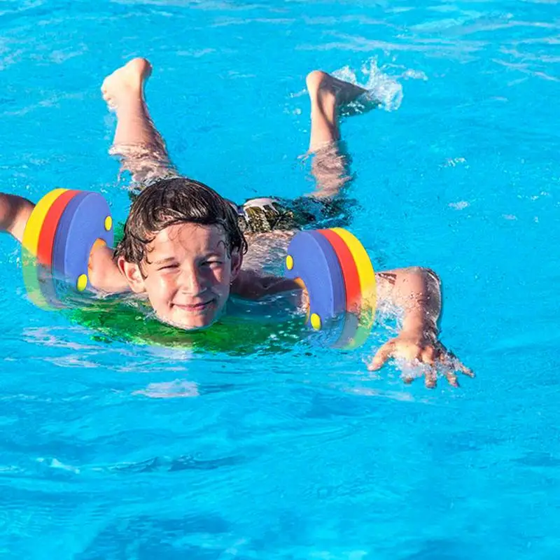 

Kids Swim Ring Swimmer Discs EVA Foam Arm Bands Armbands Float Children Swim Training Learning Swimming Float Ring