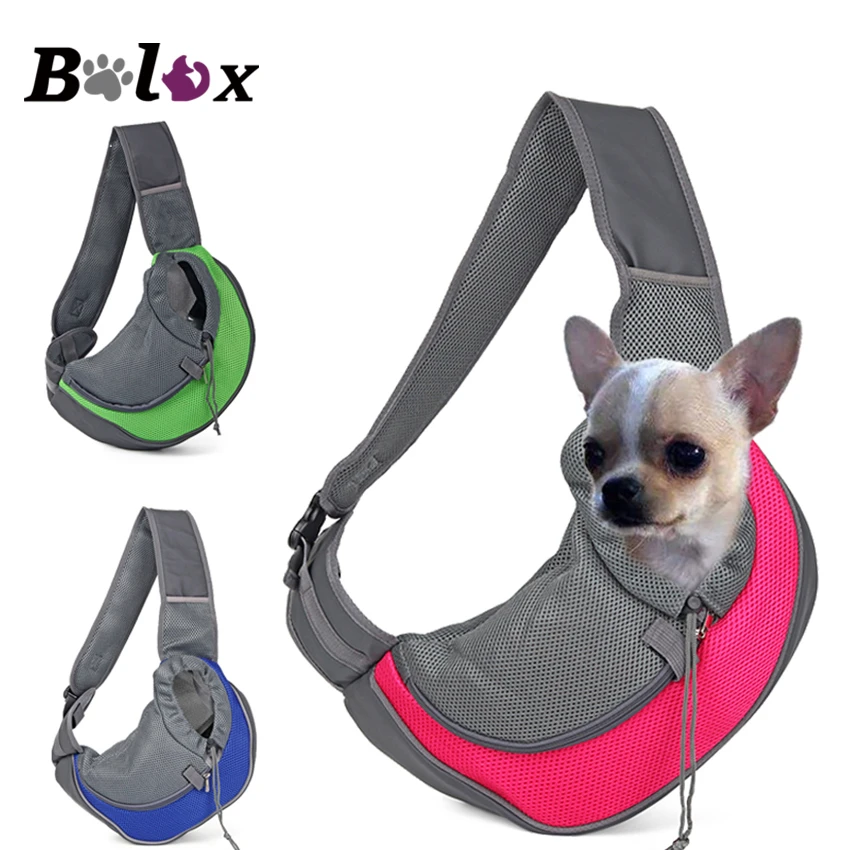 

Breathable Dog Front Carrying Bags Mesh Comfortable Travel Tote Shoulder Bag for Puppy Cat Small Pets Slings Backpack Carriers