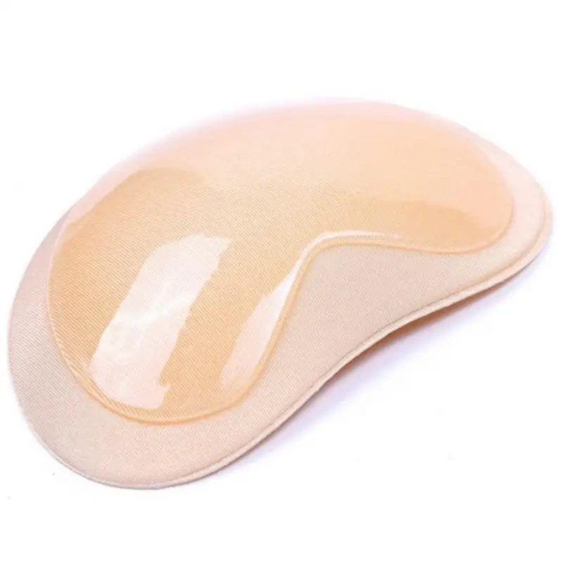 

Ladies Silicone Pads Bra Comfortable Nipple Cover Push-Up Padding Inserts Padding All-match Female Heart Triangle Silicone Bra