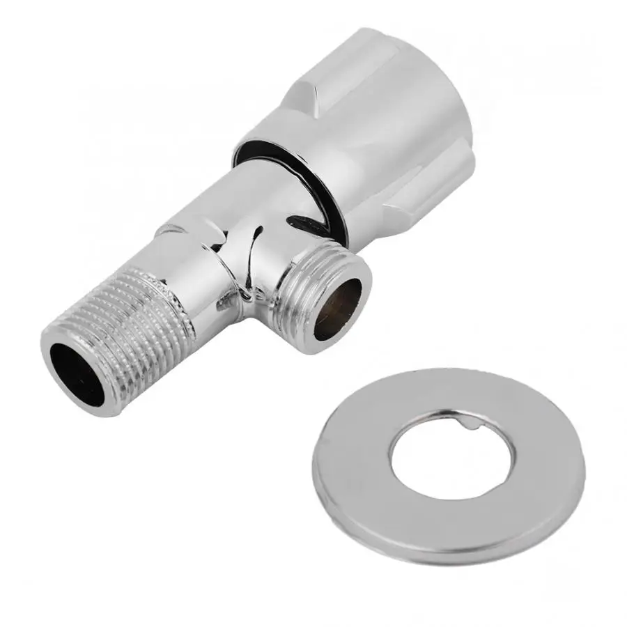 G1/" медный кран для ванной, кухонный угловой клапан, запорный клапан, горячий холодный клапан