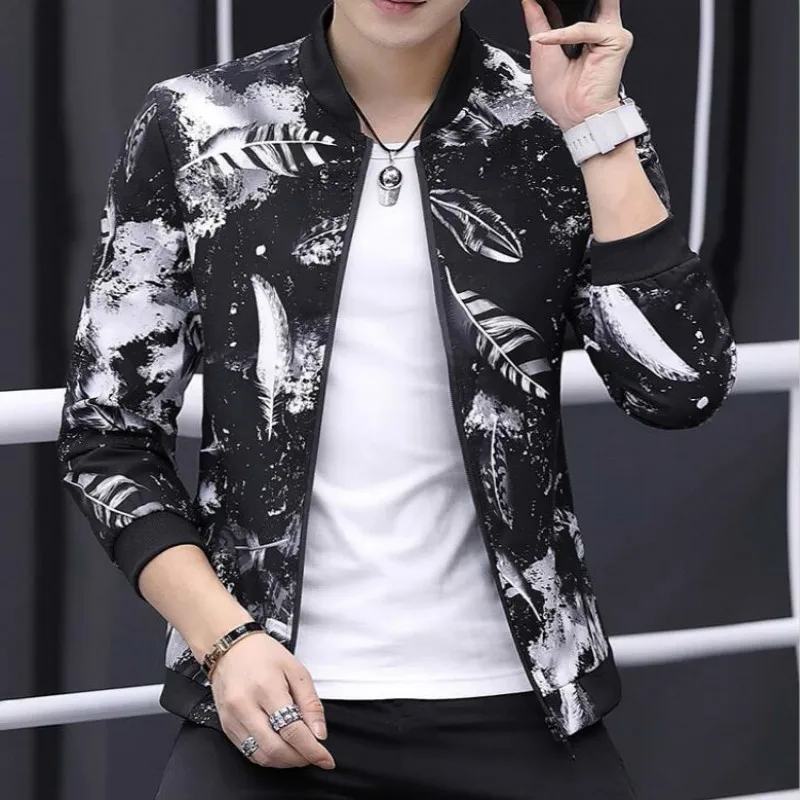Male Jacket 2019 New Pattern Leisure Fashion Sunscreen Hot Clothes streetwear windbreaker Free shipping Thin Hip Hop Cartoon 