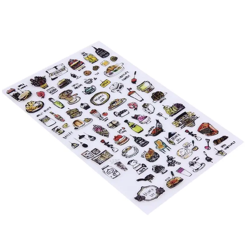 

Cute Stationery Deco Children Cartoon DIY Scrapbooking Planner Stickers (H)