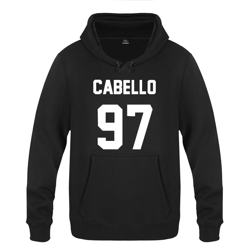 Camila Cabello 97 Fifth Harmony 5H толстовки для мужчин 2018 Мужской Пуловер Флисовые Толстовки с