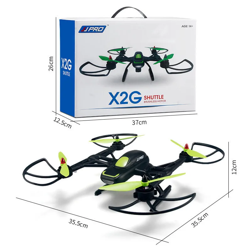 JJR/C JJPRO JJRC X2 X2G Brushless Headless Mode 2.4G 4CH 6Axis Fixed-point Landing RC Drones Quadcopter RTF VS SYMA X8C X5UW