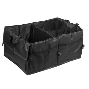 

Car Trunk Organizer Multi-Pocket Collapsible Toys Food Storage Bag Cargo Container Auto Stowing Tiding High Quality Trunk Box