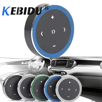 

Kebidu Protable Wireless Bluetooth Media Button Car Motorcycle Remote Photography Music Play Remote Control For All Smart Phone