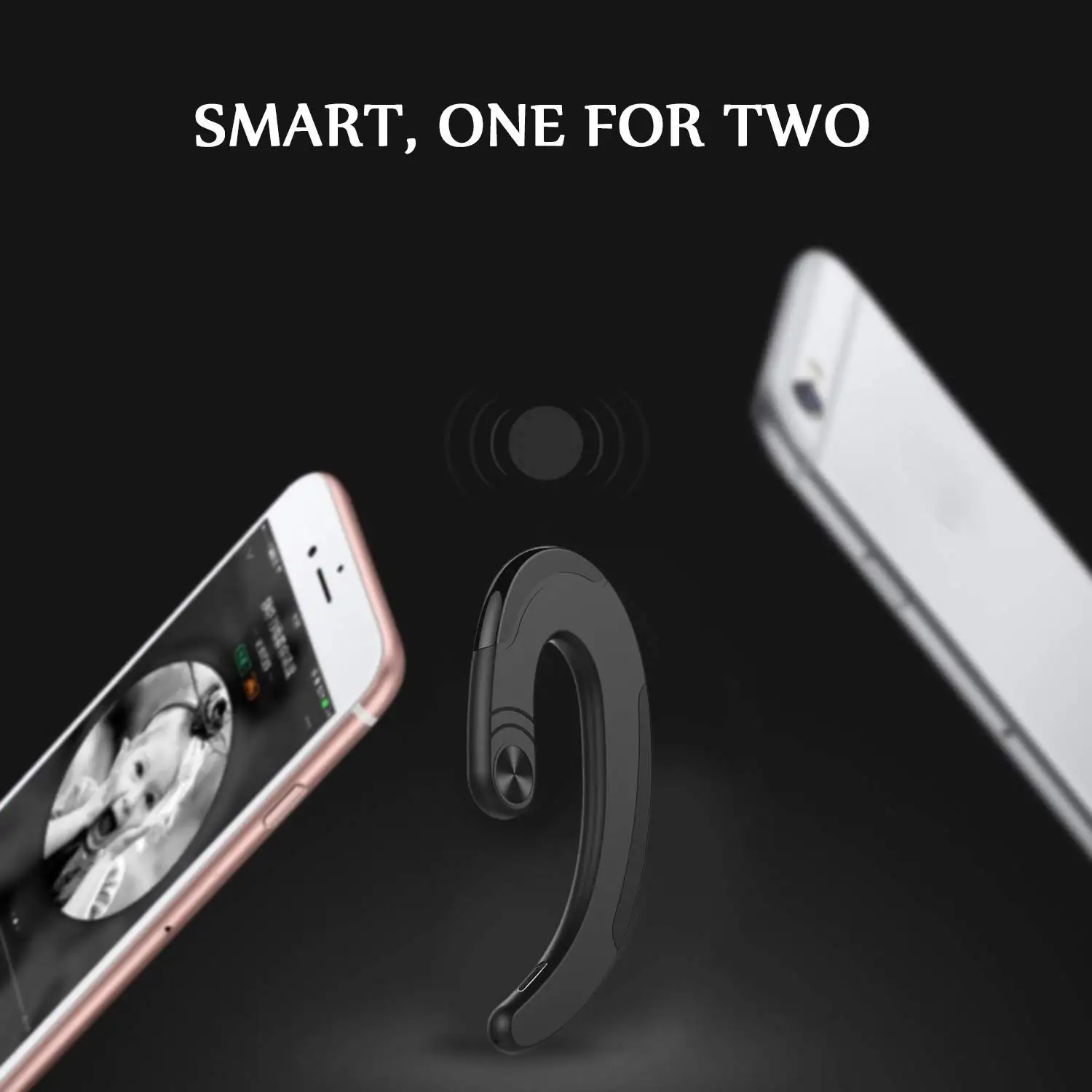 IG HBQ Q25 ушные крючки Bluetooth наушники с микрофоном беспроводные гарнитура для