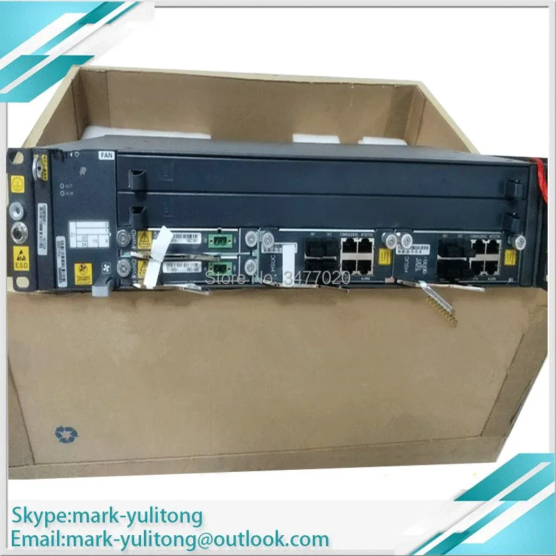 AN5516 04 GPON EPON 2U Mini OLT DC Power equipment Оптический линейный терминал PWRD * 2 HSUC