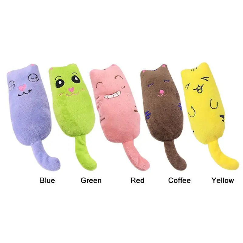 

Pet Toy Cat Tail Shaped Puppy Chewing Stuffed Toy Colorful Dog Cat Goods Containing Catnip Collars Harnesses Leads
