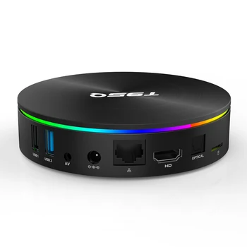 

T95Q TV Box Android 8.1 TV Box Amlogic S905X2 Quad Core 4GB 32GB BT4.1 Smart UHD 4K Set Top Box VP9 H.265 Dual WiFi 1000M USB3.0