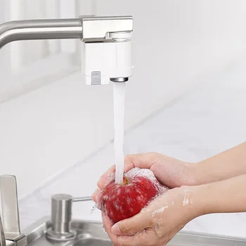 

New Smart Sensor Faucets Infrared Sensor Automatic Water Saver Tap Anti-overflow Kitchen Bathroom Inductive Faucet