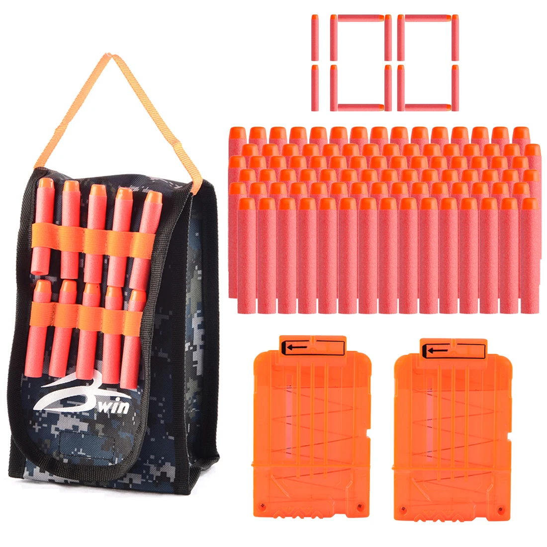 nerf 100 bullets