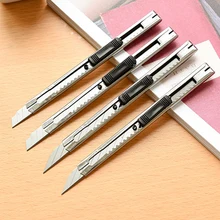 Отщелкивающийся нож для резки бумаги хобби ручная работа острые канцелярские принадлежности для студентов художественная коробка посылка инструмент для рукоделия