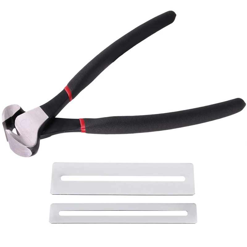 ABGZ-Guitar Plier Stainless Steel Fret Wire Nipper Puller Plier With Guitar Fingerboard Guards For Guitar/Bass/Violin String C ABGZ-Guitar Plier Stainless Steel Fret Wire Nipper Puller Plier With Guitar Fingerboard Guards For Guitar/Bass/Violin String C