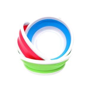 Складной портативный бассейнов высокой емкости Кемпинг мыть овощи фрукты бассейна бытовой инструмент для очистки аксессуары поставк - изображение