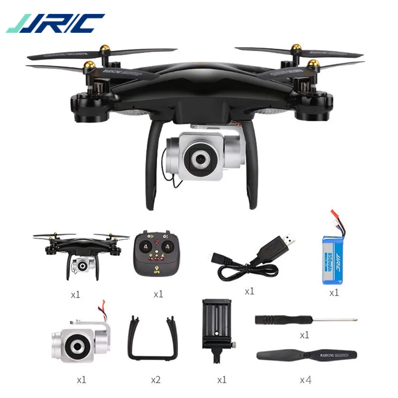 Квадрокоптер JJRC H68G Радиоуправляемый с GPS Wi Fi FPV камера 1080P поддержка RTF игрушки для