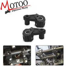 22 мм 28 мм Универсальный руль мотоцикла Riser Bars зажим Ручка Бар стояки для BMW Suzuki DUCATI KTM Kawasaki