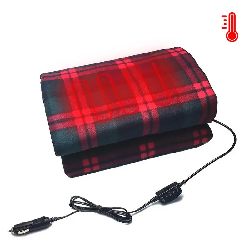 145*100cm Universal 12V Car Heating Blanket Energy Saving Warm Ar Constant Temperature Heating Blanket Car Electric Blanket