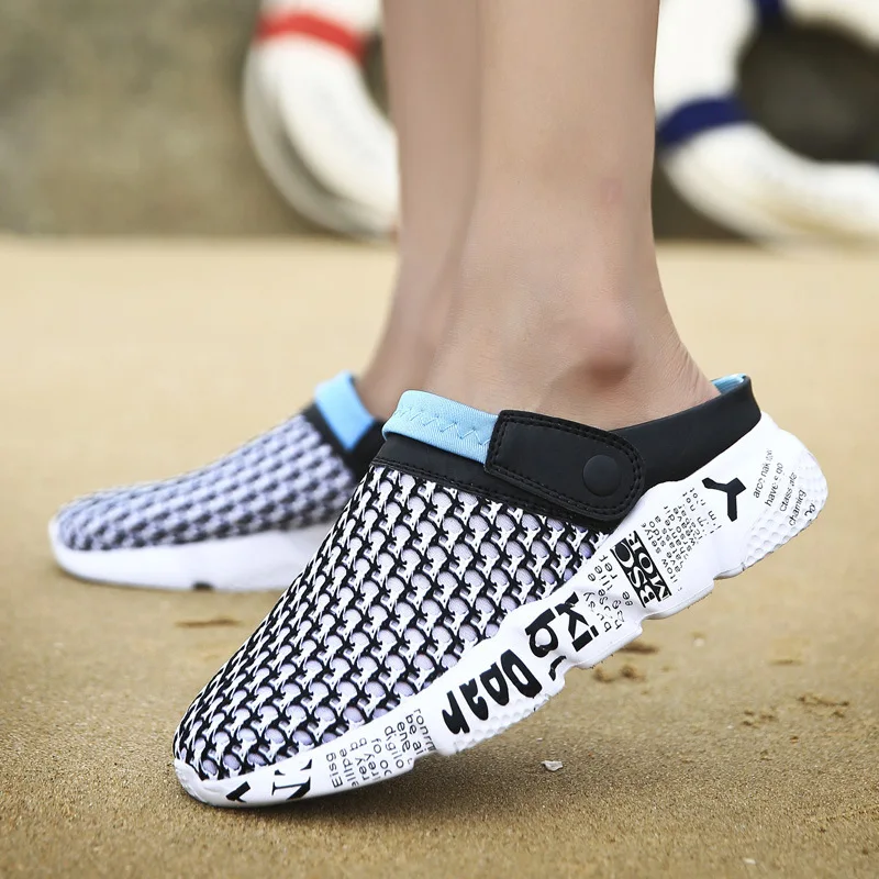 UPUPER Brand Summer Breathable Men's Sandals Fashion Light Slip-on Multifunction Slippers Summer Outdoor Beach Shoes Men UPUPER Brand Summer Breathable Men's Sandals Fashion Light Slip-on Multifunction Slippers Summer Outdoor Beach Shoes Men