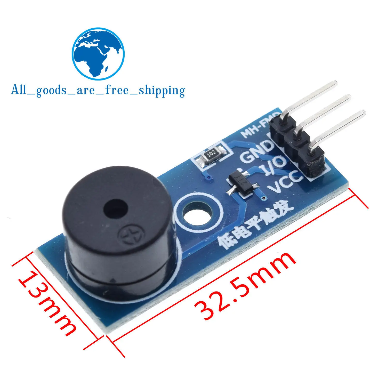 TZT высококачественный пассивный зуммер для arduino Diy Kit|modules for cars|module carmodule |