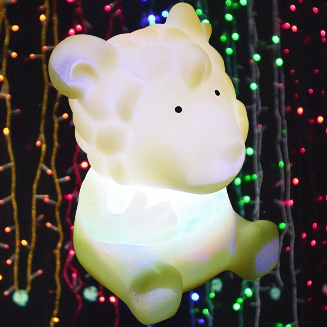 Прекрасный овец форме светодио дный Night Light Главная Вечерние Декор лампы Малыш