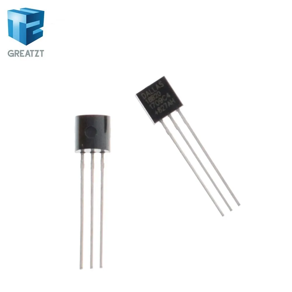 

GREATZT 10pcs/lot Sensor Electronic chip DS18B20 TO-92 18B20 chips Temperature Sensor IC 18b20 diy electronic