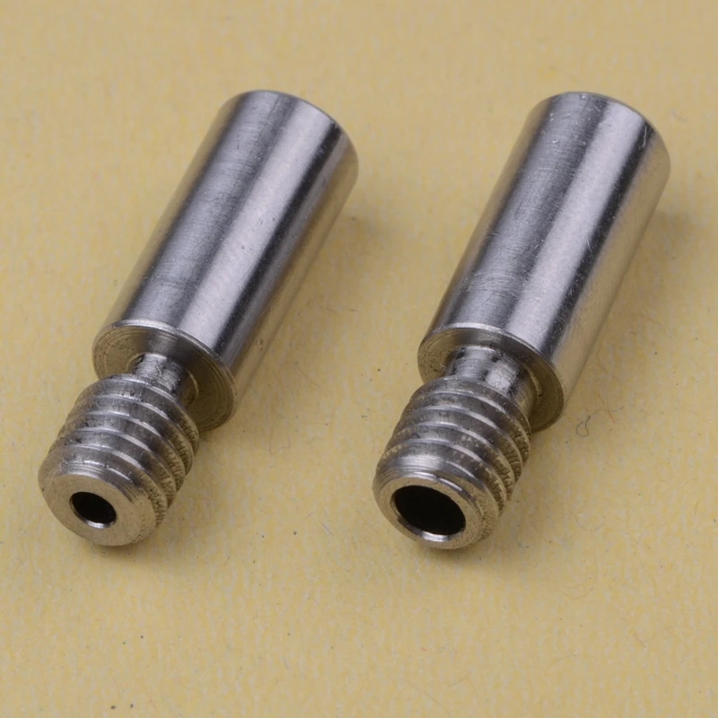 Free Shipping! 2pcs/Lot 3d Printer E3D V6 Kraken Titanium Alloy Heat Break Throat TC4 Thermal Barrel For 1.75mm Filament free shipping 2pcs lot 3d printer parts mixed color two color nozzle brass nozzle screw length 5mm for 1 75mm filament