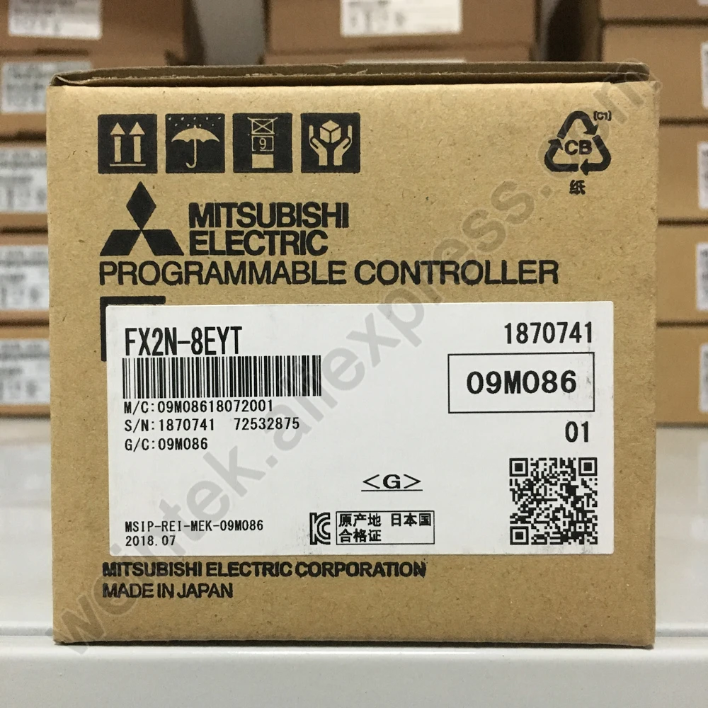 FX2N-8EYT MELSEC-FX PLC цифровой 8 блок выходного транзистора для FX3U/1N/2N/3G/3G E (абсолютно