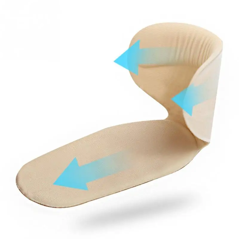 

1 Pair Self Adhesive Insert Heel Liner Shock Absorption T Shape Comfort Pads
