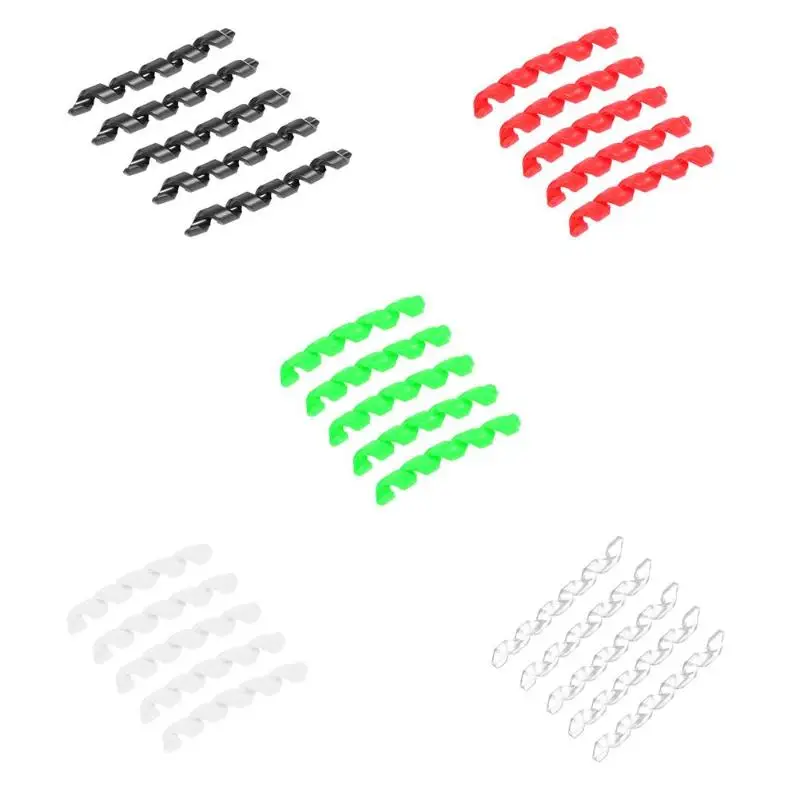 5 قطعة/packBicycle كابل فرامل يد التحول كابل الإسكان حامي إطار دراجة هوائية الحرس الدراجات خط الأنابيب التفاف دوامة المسمار كم