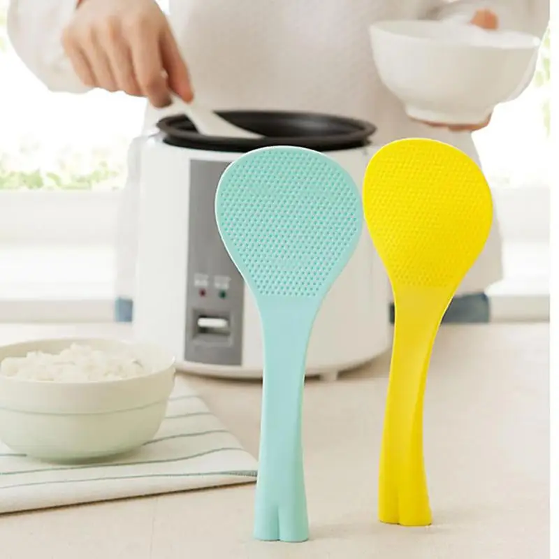 

Rice Spoon Scoop Non Stick Meal Spoon Kitchen Cooking Tableware Dinnerware Rice Cooker Special Kitchen Gadgets