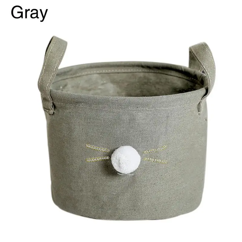 الشعر الكرة القط تخزين ملابس مربع مفيد القرطاسية سلة تخزين الألعاب الأزياء منظم منزلي المطبخ لوازم الحمام