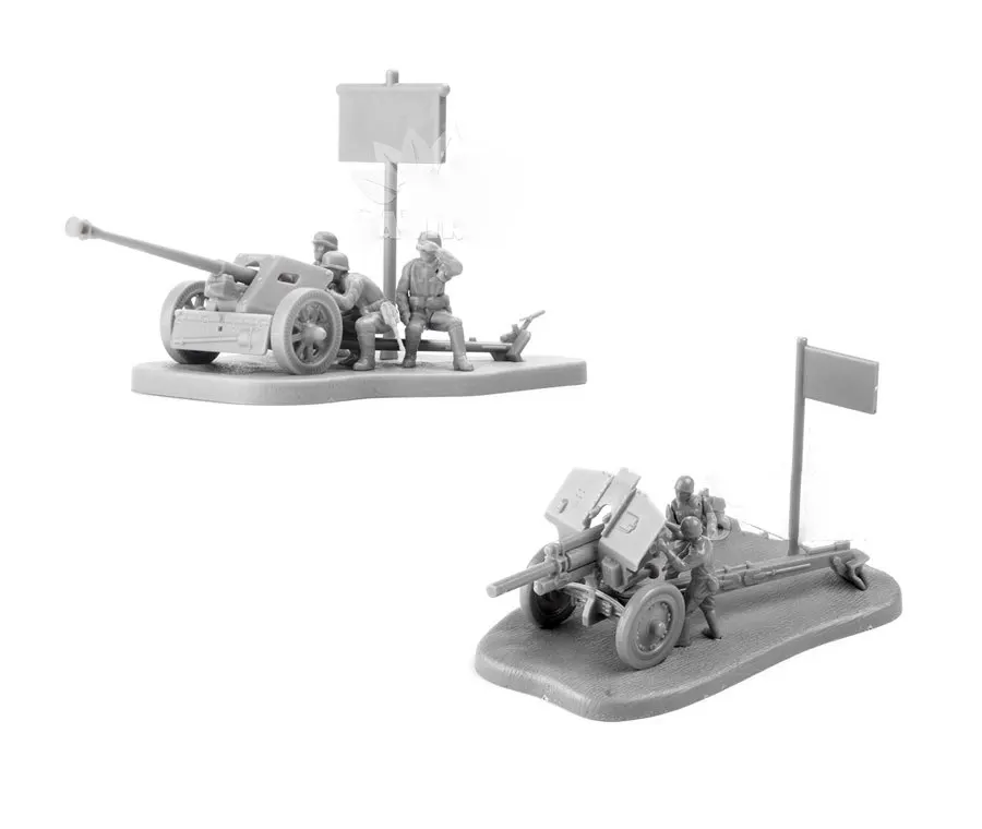 Литье под давлением M1938 Diorama из двух предметов Вторую мировую войну Советская