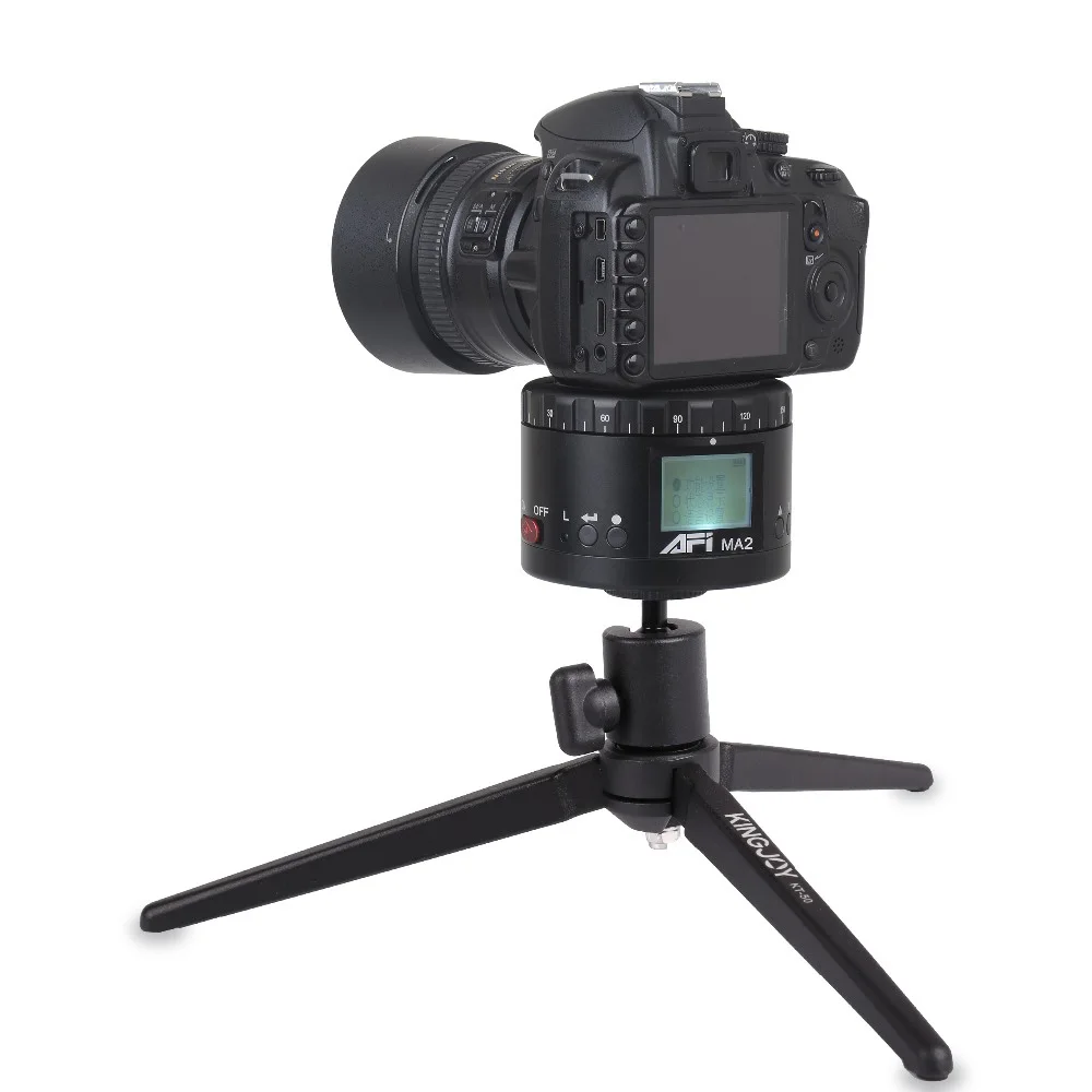 Топ AFI Ma2 360 Поворотная видеокамера с таймером для Canon Nikon Sony Dslr Phone Timelapse