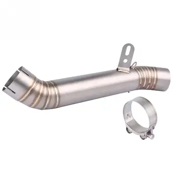 

Motorcycle Exhaust Middle Pipe Link Connect for Aprilia RSV4 2012 2013 2014 2015 Motorcycle Accessories escape moto