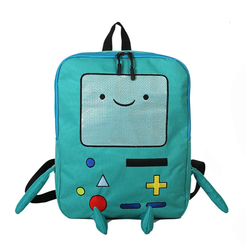 

Japan And South Korea Cute Cartoon Cute Adventure Time Backpacks Funny Personality Stereo Large Capacity Bag Student Bag