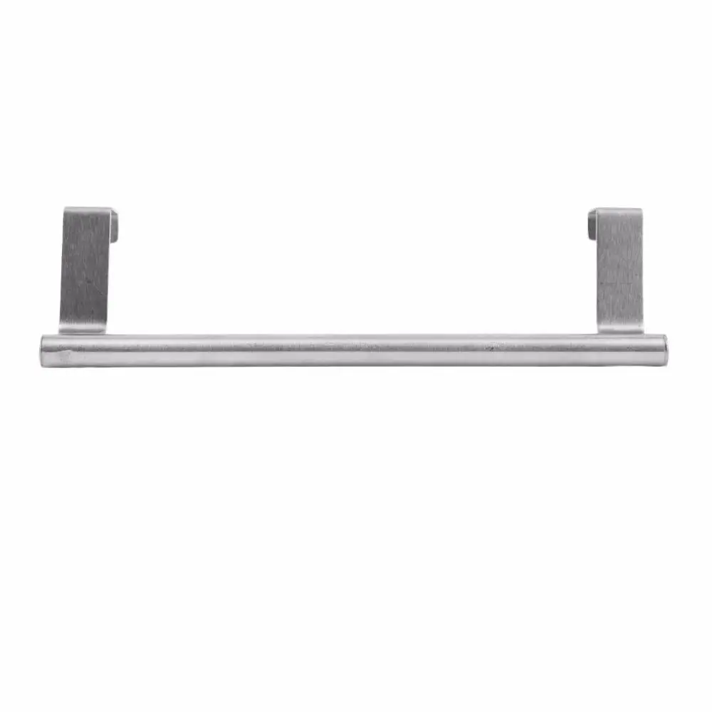 

Bathroom Door Kitchen Towel Over Holder Drawer Hook Storage Scarf Hanger Cabinet Hanging Stainless Steel Towel Rack Leading Life
