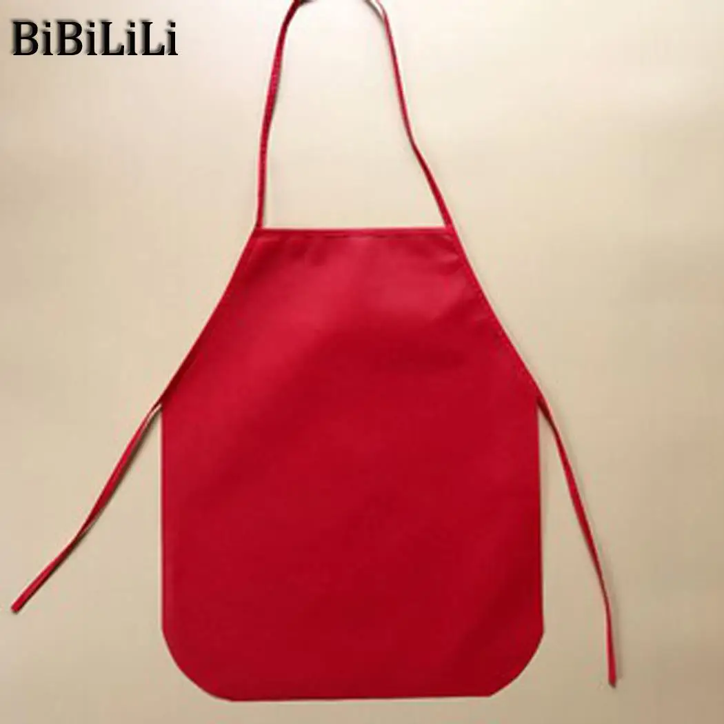 Children Kids Apron Front Pocket Solid Kitchen Comes in 6 different colours. Cook Craft Bib Cut | Дом и сад